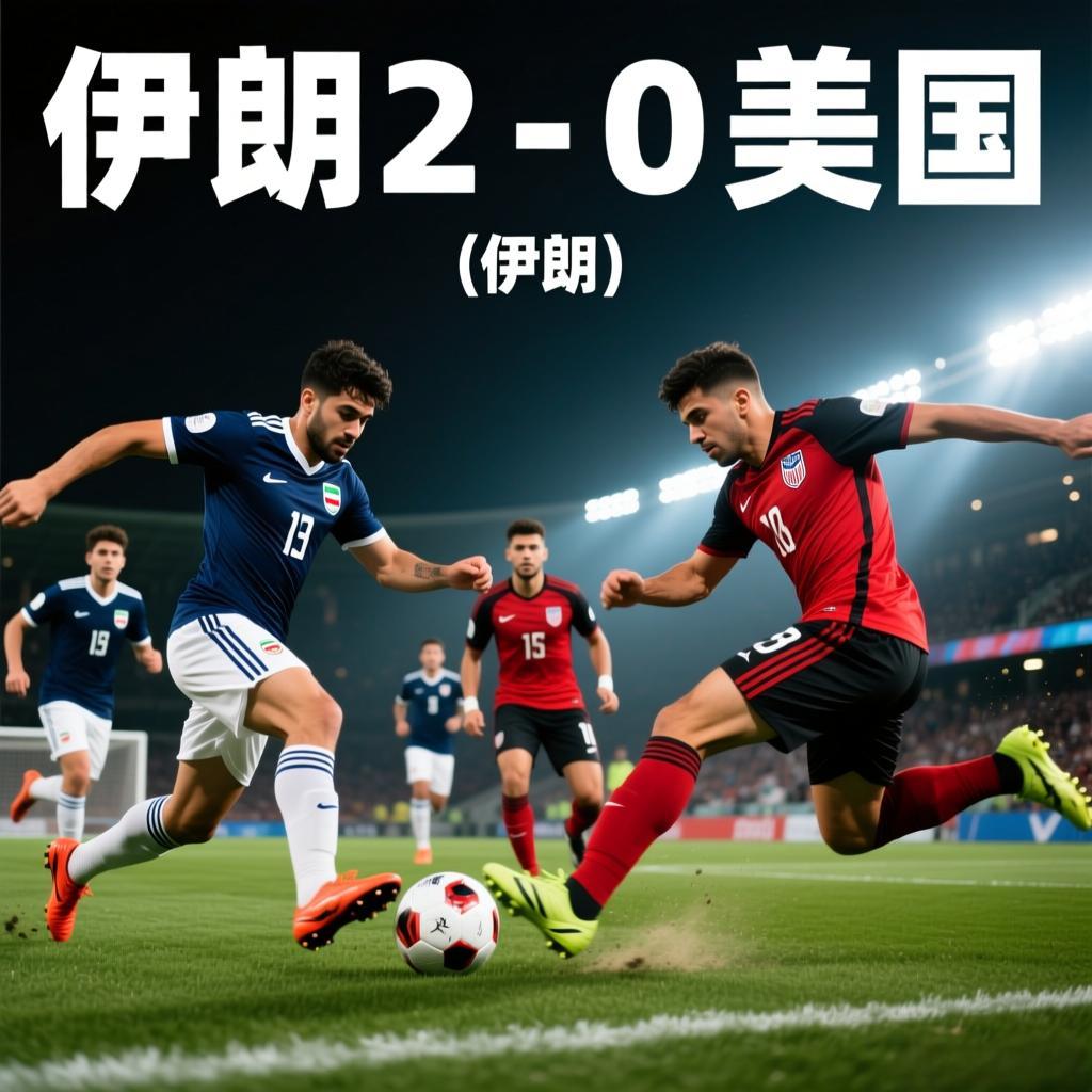 伊朗对美国世界杯比分预测：一场超越竞技的足球对决