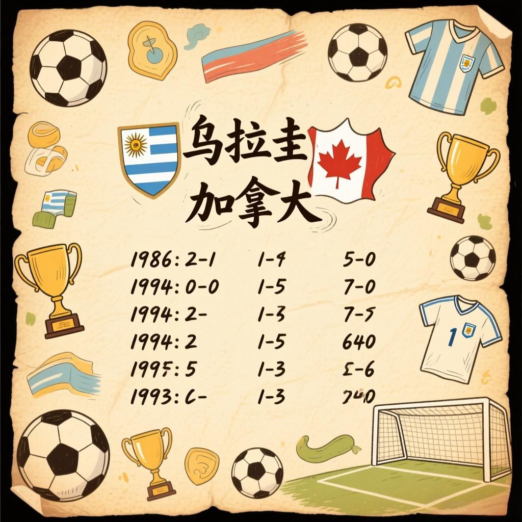跨越时空的对决：乌拉圭与加拿大足球历史比分背后的成长与传承