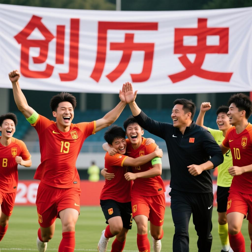 历史突破之夜：中国U23男足闯入亚洲杯四强的背后