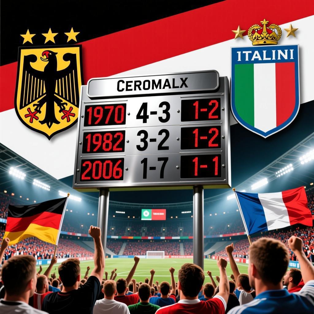 钢铁战车与蓝衣军团：德意足球百年恩怨录