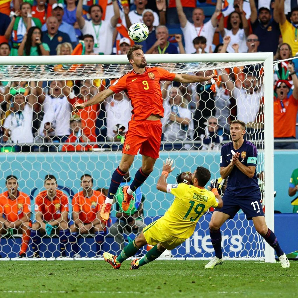 里约热内卢的橙色风暴：2014年西班牙与荷兰的复仇之战